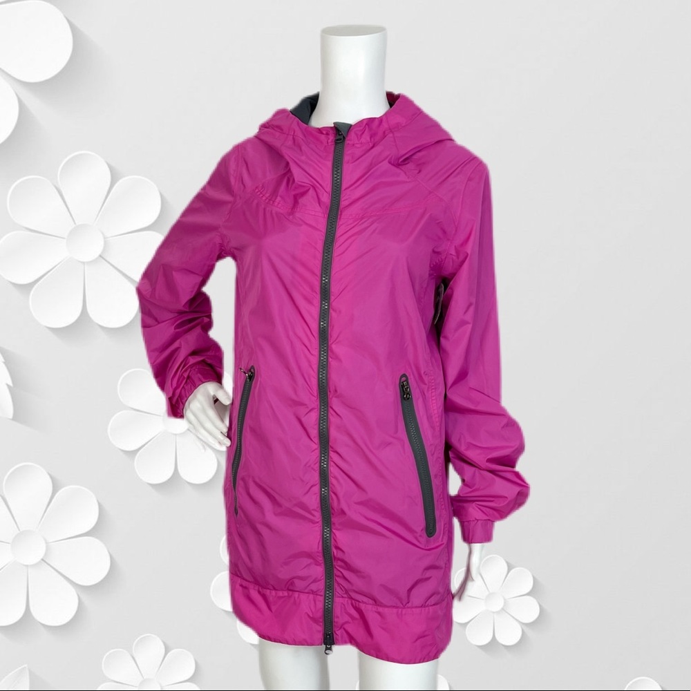 Lululemon Long Zip Front Windbreaker Jacket 6